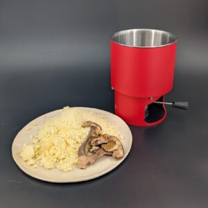 Fondue aux cèpes – Quantité pour 1 personne